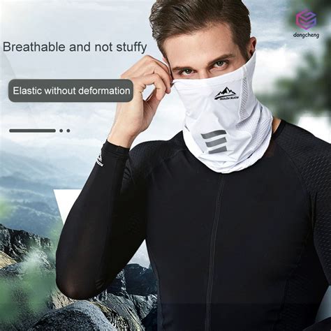 Unisex Camping Foldable Neck Face Cover Breathable Hiking Traveling