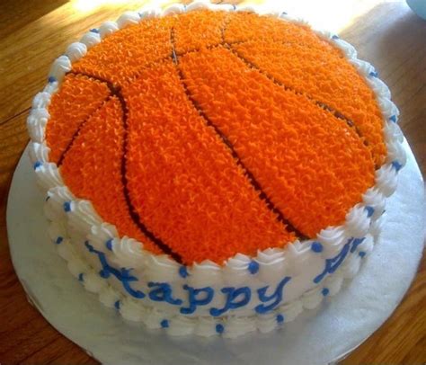 Basketball Birthday Cake On Cake Central Basketball Birthday Cake Cake Basketball Cake