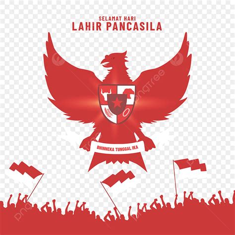 Garuda Pancasila Vector Art Png Hari Lahir Pancasila Indonesia With
