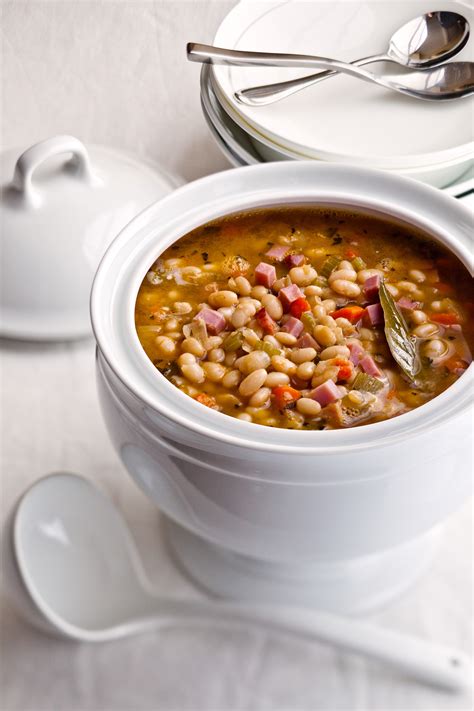 You can also find 1000s of food network's best recipes from top chefs, shows and experts. Navy Bean Soup with Ham | The Saturday Evening Post