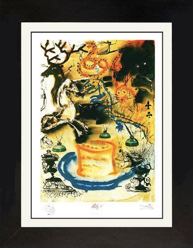 After Salvador Dali 1904 1989 Spanish Lithograph For Sale At Auction