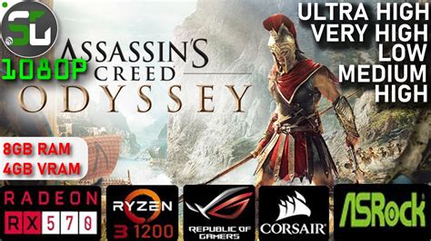 Assassins Creed Odyssey Ryzen Rx Gb Youtube