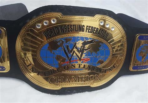 Wwf Intercontinental Championship Wrestling Belt Ebay