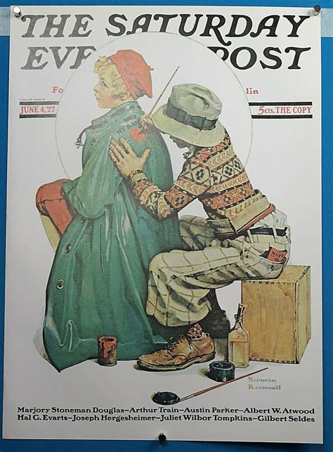 Norman Rockwell Saturday Evening Post Poster The Young Artist Print