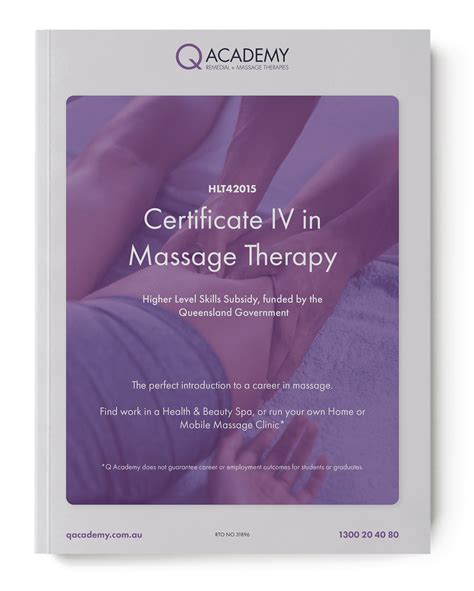 Q Academy Certificate Iv In Massage Therapy Massage Courses