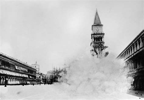 Posterazzi Venice Saint Marks 1902 Nthe Collapse Of The Campanile At
