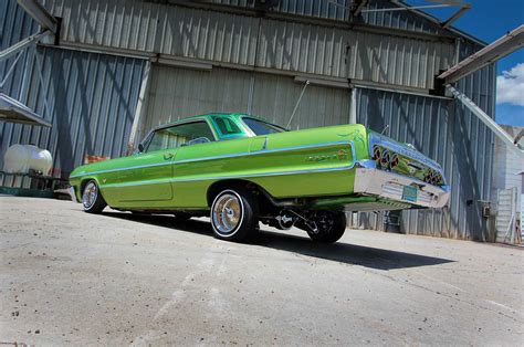 64 Impala Lowrider Green
