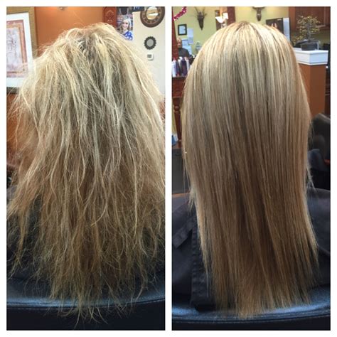 My Hair Before And After Goldwell Kerasilk Amazing Hair Long Hair