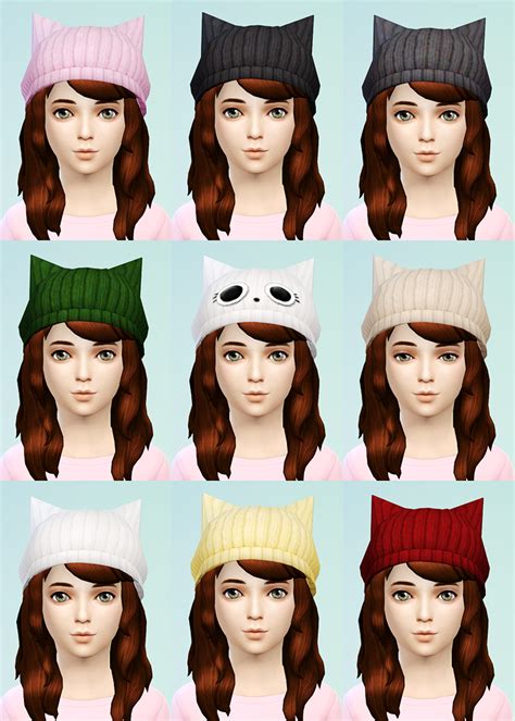 Sims 4 Cc Hats Maxis Match