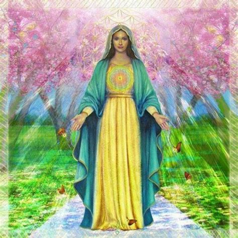 Mother Mary Calling To Us To Be Pure Of Spirit María Magdalena