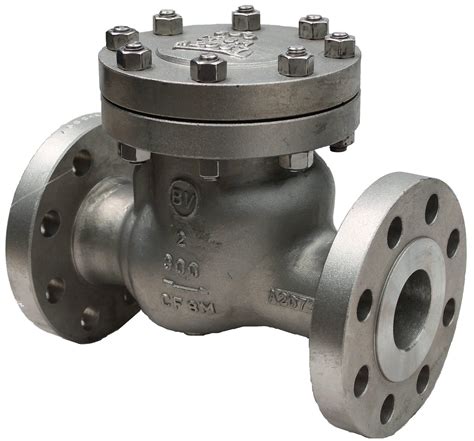 Check Valves Stainless Steel Swing Check Valve Flanged Class 300 With