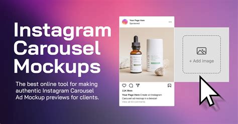 How To Create Instagram Carousel Ad Mockups Free Tool