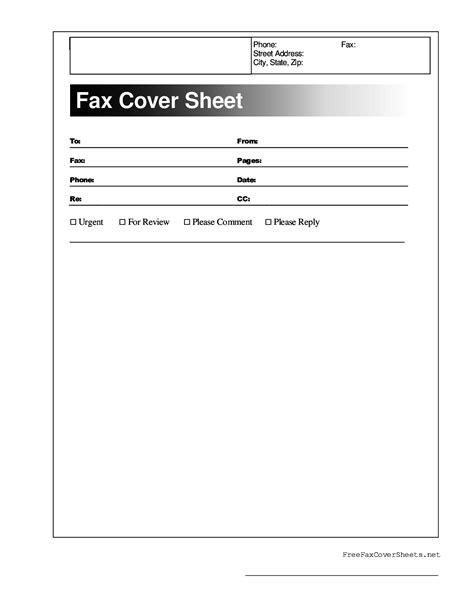 How To Fill Out A Fax Sheet - How To Fill Out A Fax Sheet / Blank Fax Cover Sheet - Printable ...
