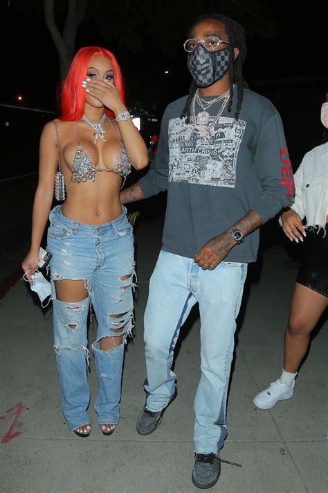Saweetie Quavo Spend The Night Out On TheTown In WeHo 33 Photos