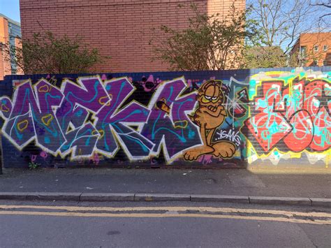 Techni Tou Dromou Graffiti Street Art Of The Road Garfield Graffiti