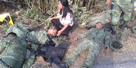 Luto En El Ejército Mexicano Varios Soldados Muertos Al Quedar Sin