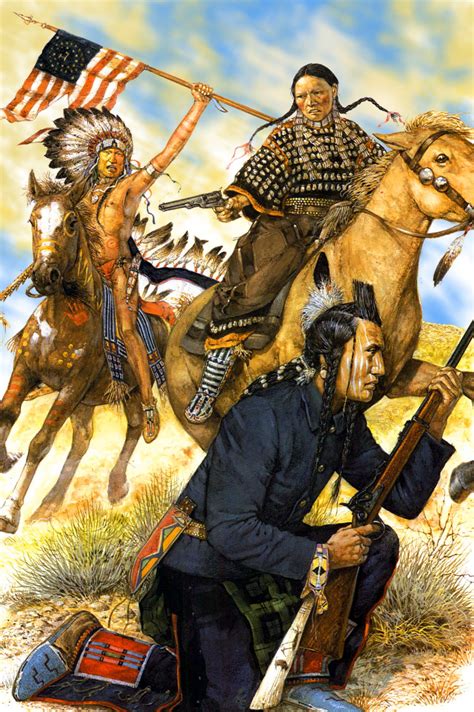 Cheyenne Braves In Combat Native American Warrior American Indian Wars Indigenous North