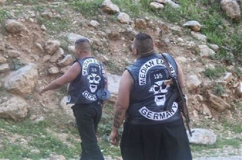 German Median Empire Bikers Join Kobani Fighting Against Islamic State