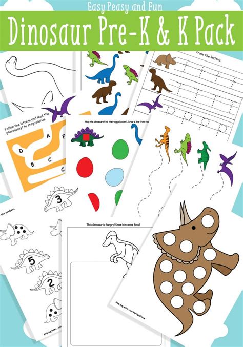 Free Dinosaur Printables For Preschool Printable Templates