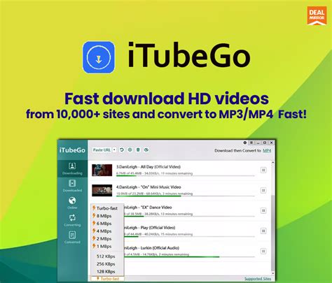 Itubego Lifetime Deal Youtube Downloader Tool