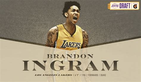 Lakers Draft Brandon Ingram With No 2 Pick