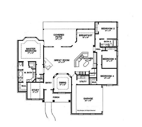 2500 sq ft house plans 1 story open concept - Google ...