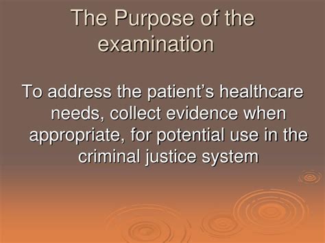 Ppt Sexual Assault Medical Forensic Examinations In Indian Country Powerpoint Presentation