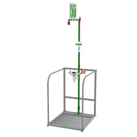 Floor Standing Safety Shower Exp 63g Hughes Safety Showers With