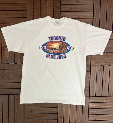 Vintage Toronto Blue Jays Vintage White Y2k T Shirt Grailed