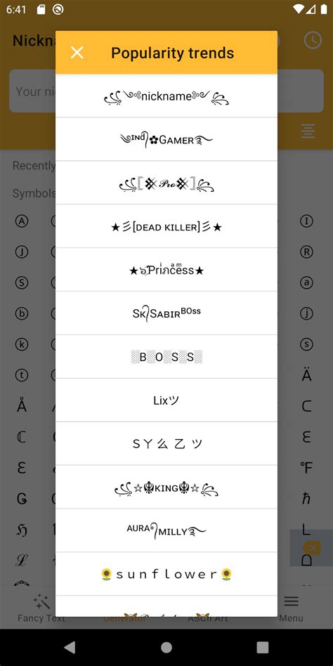 Fancy Text Symbols Apk Para Android Download