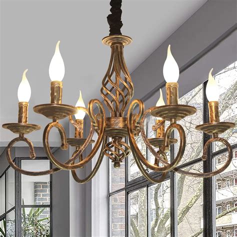 Buy Ganeed Rustic 6 Light Chandeliers French Country Vintage Chandelier