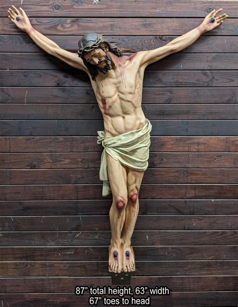 Crucifix Corpus Used Church Items