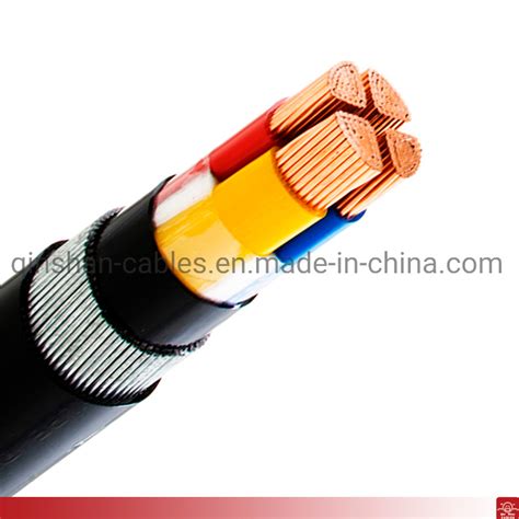 4core 10mm 16mm 25mm Xlpe Isolated Copper Wire Conductor Steel Wire