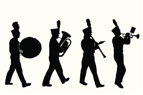 Marching Band Illustrations Royalty Free Vector Graphics And Clip Art