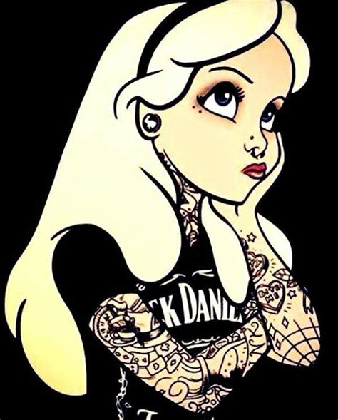 Rockabilly♥♥ Disney Princess Tattoo Punk Disney Princesses Disney Tattoos