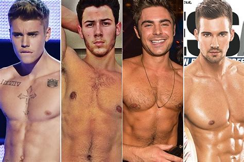 Drool Over These Sizzling Shirtless Celeb Hotties Photos Justin