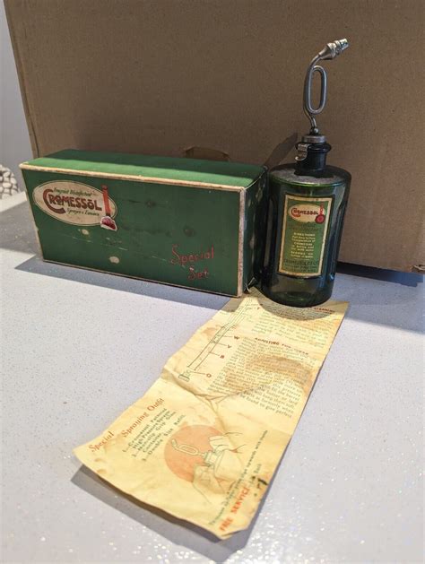 Vintage Cromessol Fragrant Disinfectant Fully Boxed Ebay