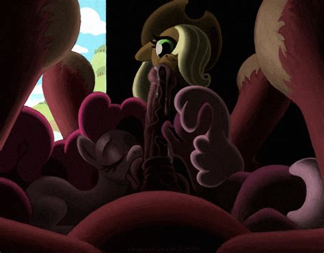 Pinkie Pie Cheerilee Applejack Big Macintosh Minor Mane Mlp Porn My