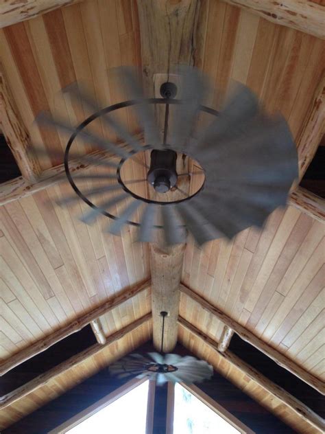 We carry a wide selection of indoor ceiling fans, covered porch and outdoor ceiling fans, and industrial. Client Photos | Windmill ceiling fan, Farmhouse ceiling ...
