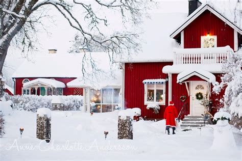 Red And White Scandinavian Christmas Town And Country Living