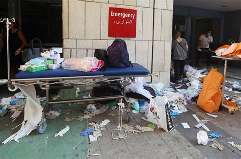 Turkey Mulls Building Field Hospital In Beirut After Deadly Blast