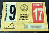 Pictures of Wv Inspection Sticker 2018