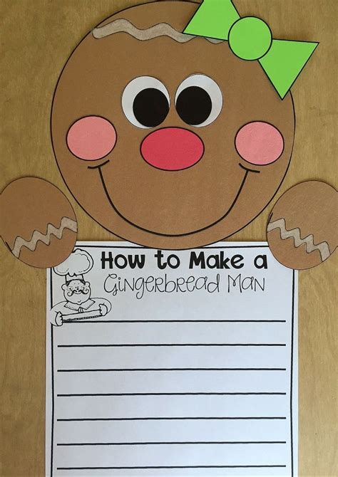 Gingerbread Man Ideas First Grade Daliciadesign