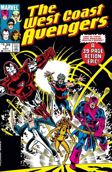 West Coast Avengers 1985 1 Comic Issues Marvel