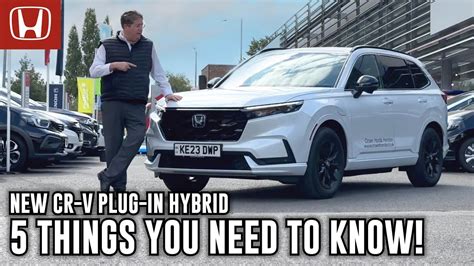 New Honda Cr V Plug In Hybrid 5 Things You Need To Know Youtube