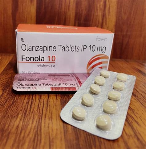 Olanzapine 10 Mg Tablets At Rs 450box Pharmaceutical Tablets In