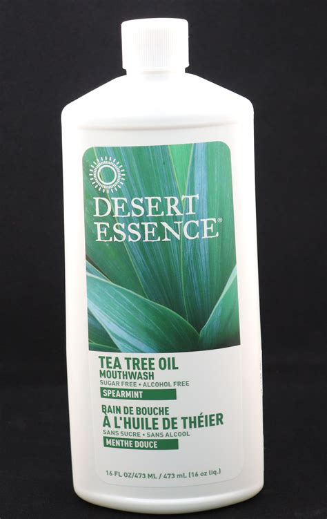 Desert Essence Tea Tree Mouthwash Spearmint Afrocentric Network