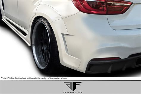 The flat fender flare set maximizes your tire coverage and wheel articulation pocket style fender flares from bushwacker.features:adds up to 0.50 in. AF-1 Rear Fender Flares ( PU-RIM ) - 6 Piece for 2015-2018 BMW X6 F16 / X6M F86 | eBay