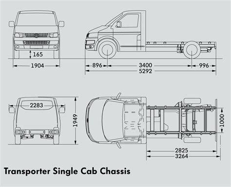 Volkswagen Transporter Single Cab Chassis Trucks On Road Trucks 6