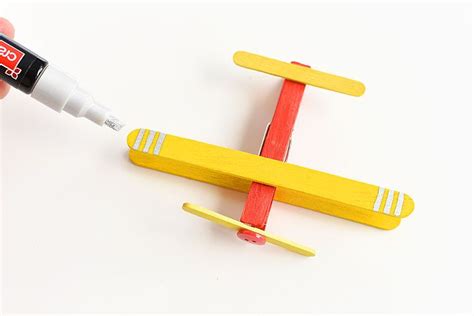 Clothespin Airplanes Popsicle Stick Crafts For Kids Craft Stick